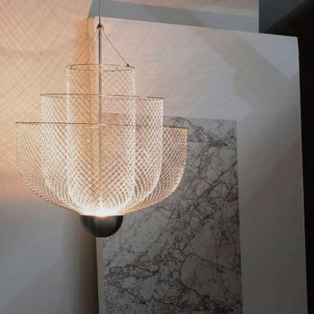 Lampa Sufitowa Wisząca Led Ażutowa Rose Gold