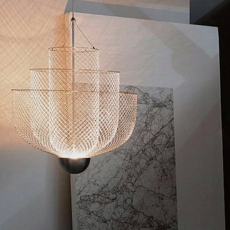Lampa Sufitowa Wisząca Led Ażutowa Rose Gold