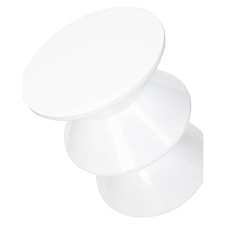 Okrągły stolik Turn KH010100228 King Home do sypialni biały