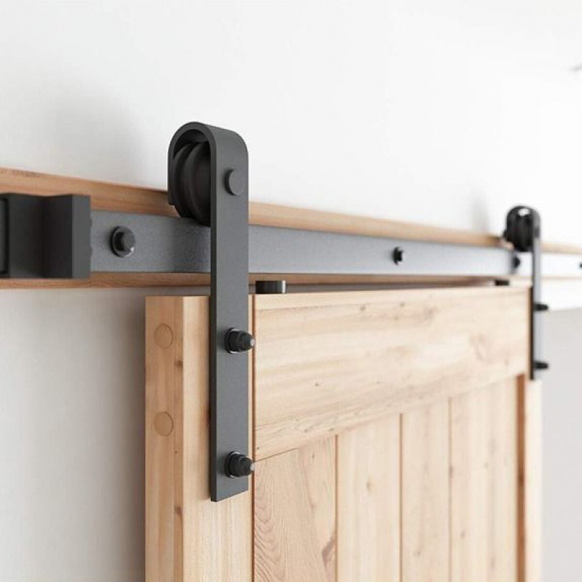 System Drzwi Przesuwnych Barn Door Zestaw Okuć 2m Loft Retro Barndoor