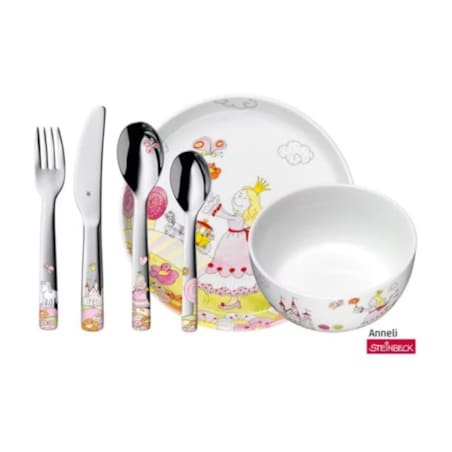 Zestaw dla dzieci 6 el. WMF (Księżniczka Anneli)