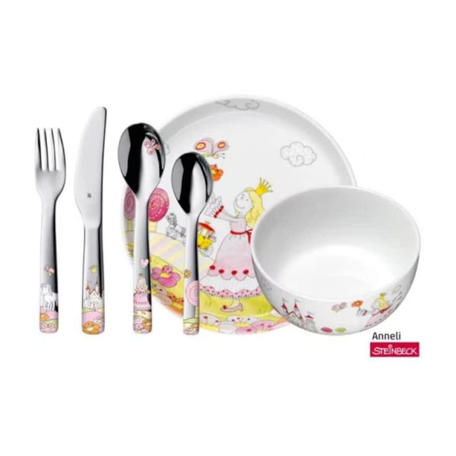 Zestaw dla dzieci 6 el. WMF (Księżniczka Anneli)