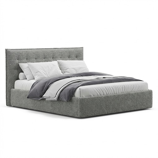 Łóżko Tapicerowane Consul 140X200 Stelaż Pojemnik Na Pościel Loop 17