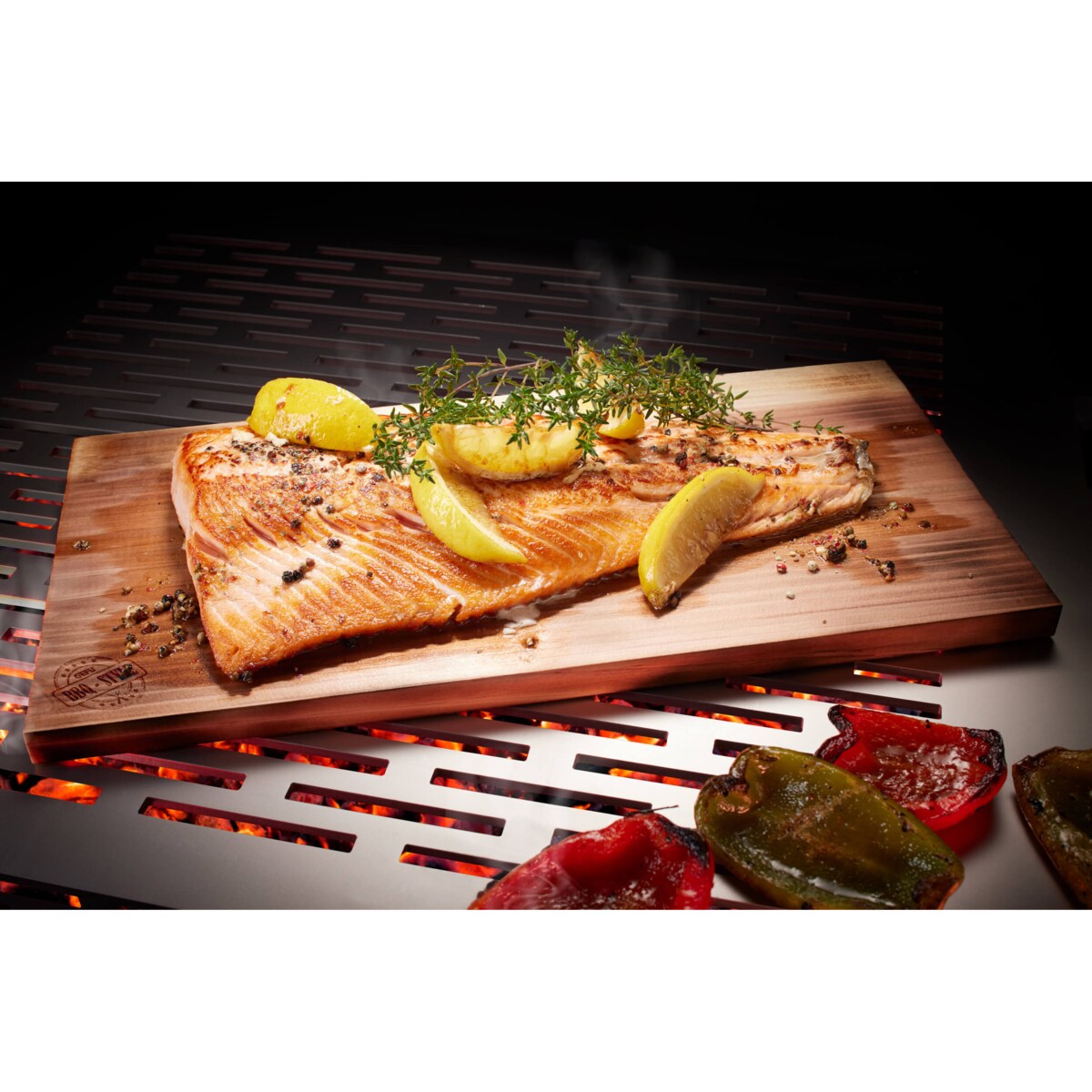 Zestaw 2 cedrowych desek BBQ XXL