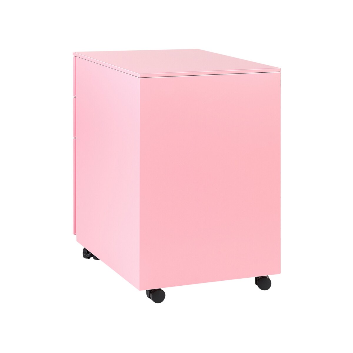 Szafka biurowa metalowa różowa CAMI
