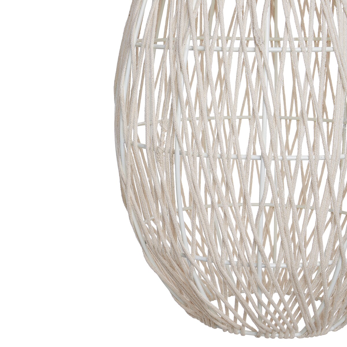 Lampa wisząca ANNOTTO Bawełna Beżowy