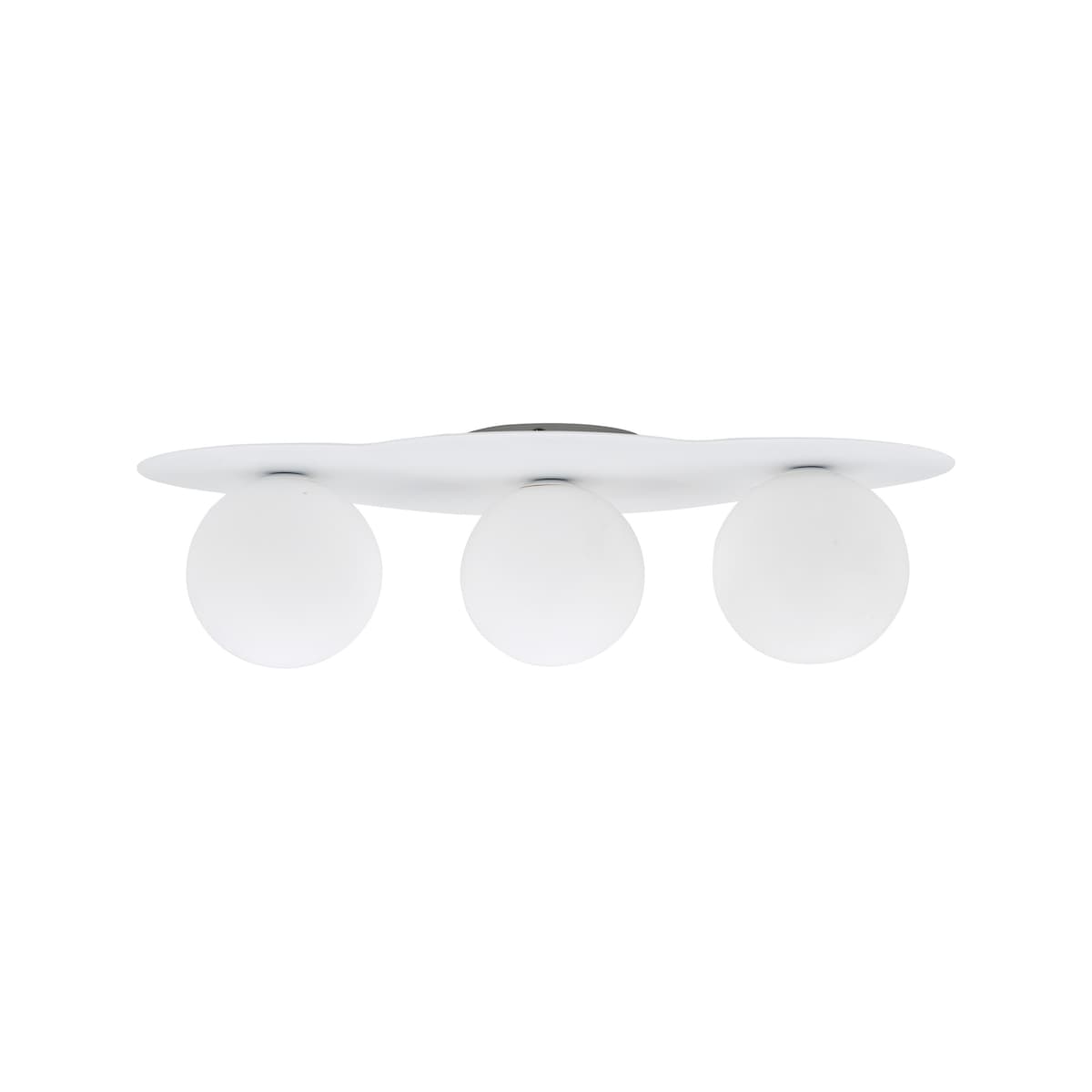 Lampa sufitowo-ścienna TK Lighting CLOUD NEW WHITE 11264 biała 3xG9 nowoczesna do salonu sypialni kuchni