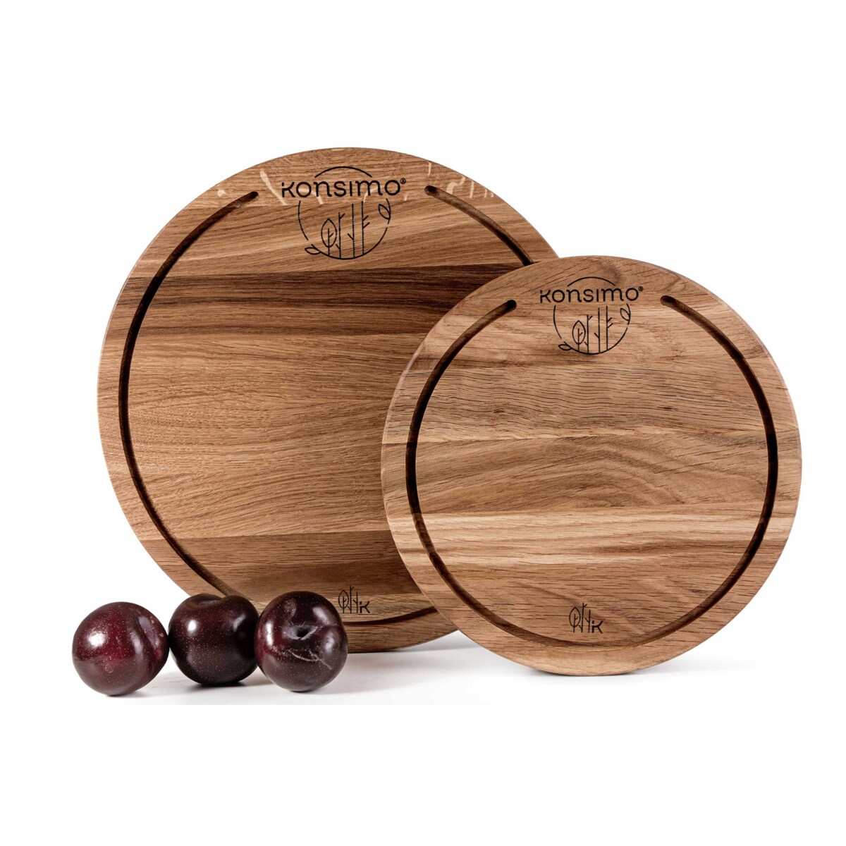 Konsimo LESTE Deska do krojenia (2szt.), drewno dębowe