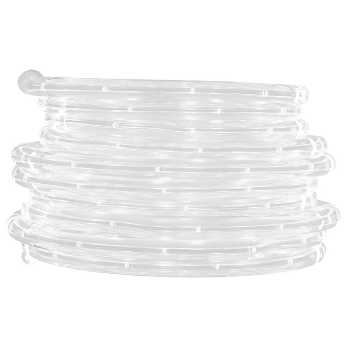 vidaXL Wąż świetlny, 240 LED, ciepła biel, 10 m, PVC