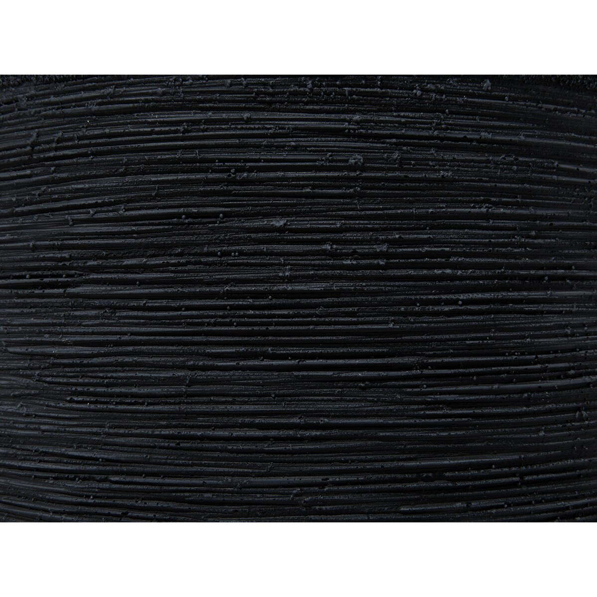 Doniczka 26 x 26 x 25 cm czarna SAMOS