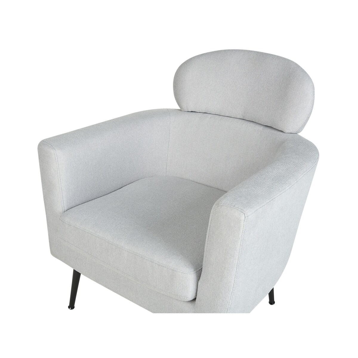 Fotel jasnoszary SOBY