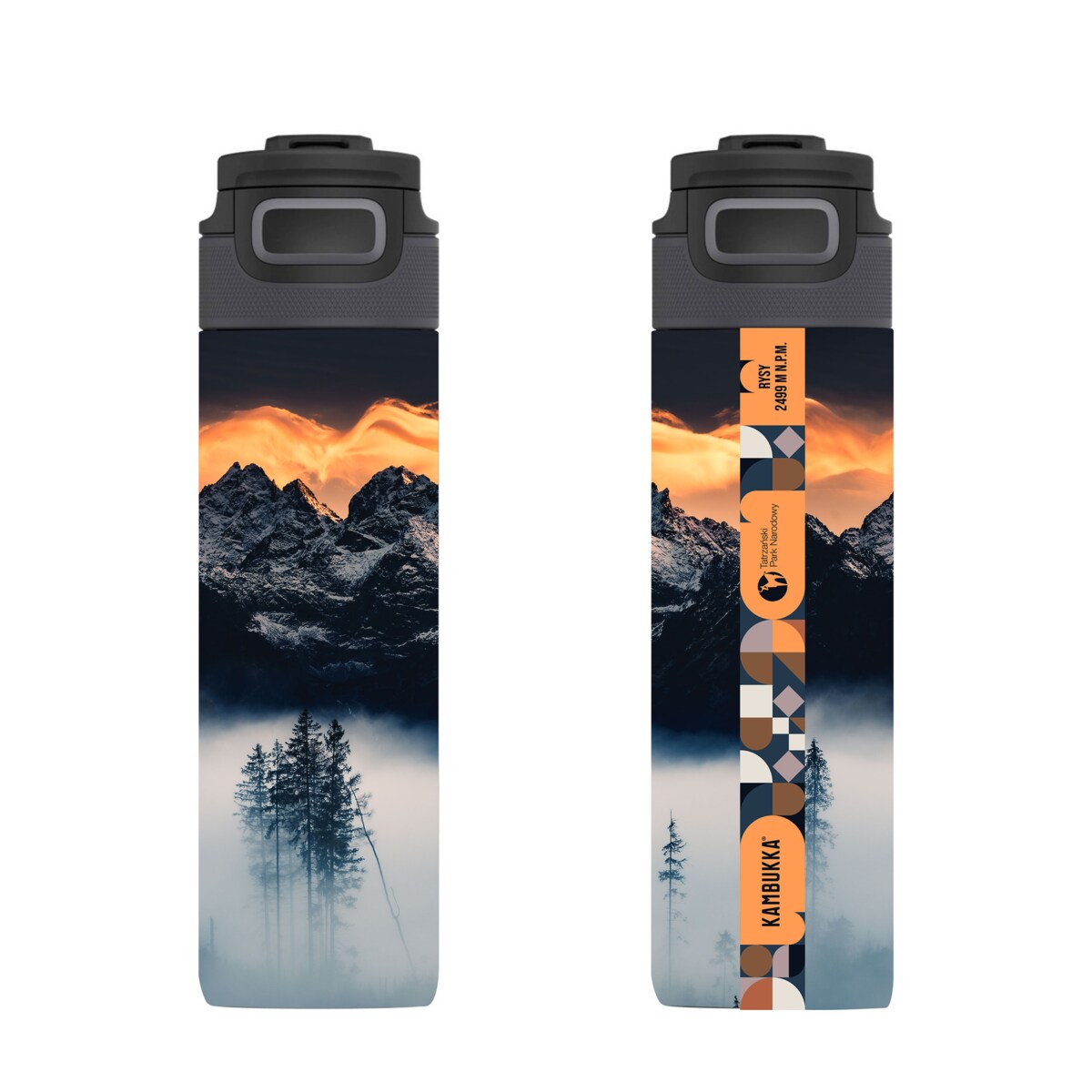 Butelka termiczna termos Elton Insulated 600 ml - Rysy