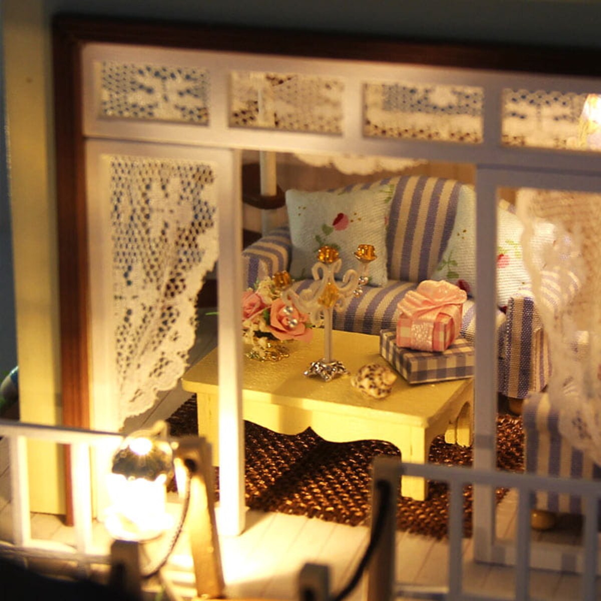 Miniaturowy domek - Willa na Malediwach