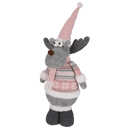 Renifer SKRZAT Mikołaj świąteczny ŁOŚ figurka DEKORACJA prezent JUMIhome