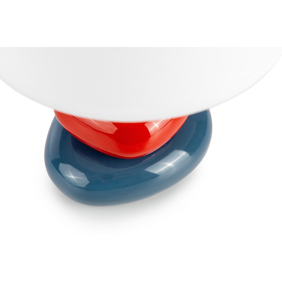 KONSIMO SALU Nowoczesna lampka nocna kolorowa kolor ciemnoniebieski