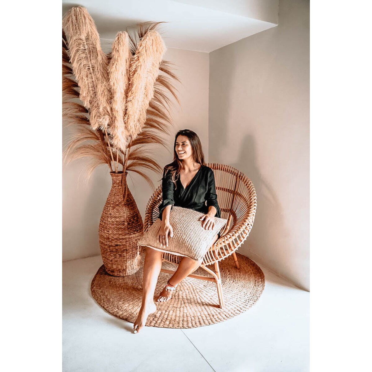 DONICA KOSZ RATTANOWA LAURA ZESTAW 2