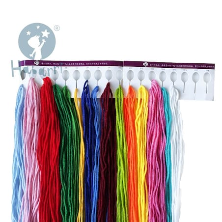 Haft krzyżykowy - Poduszka Bratki