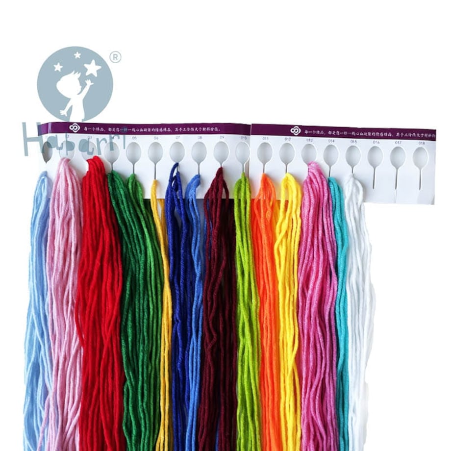 Haft krzyżykowy - Poduszka Bratki