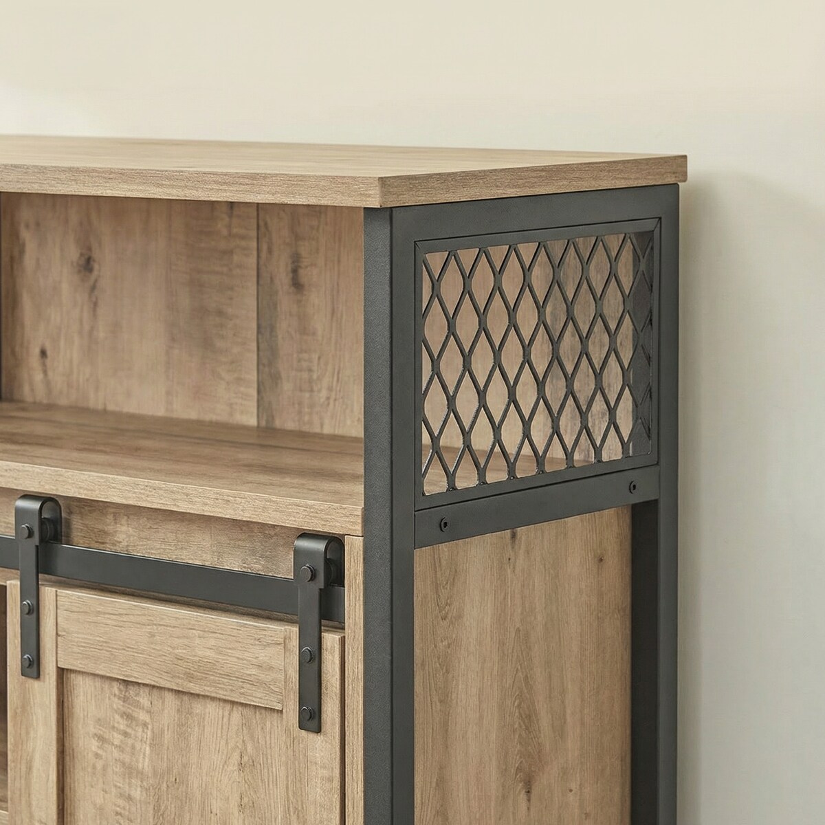 Komoda Artisan w nowoczesnym stylu dąb artisan, czarny