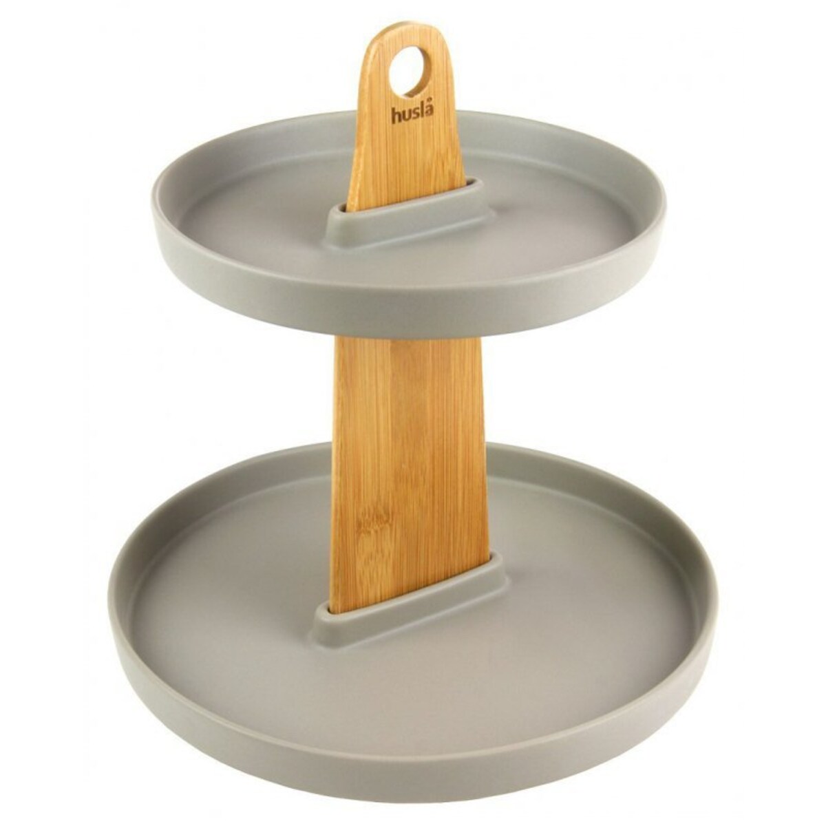 Patera Dwupoziomowa Ceramika I Drewno Husla 73975