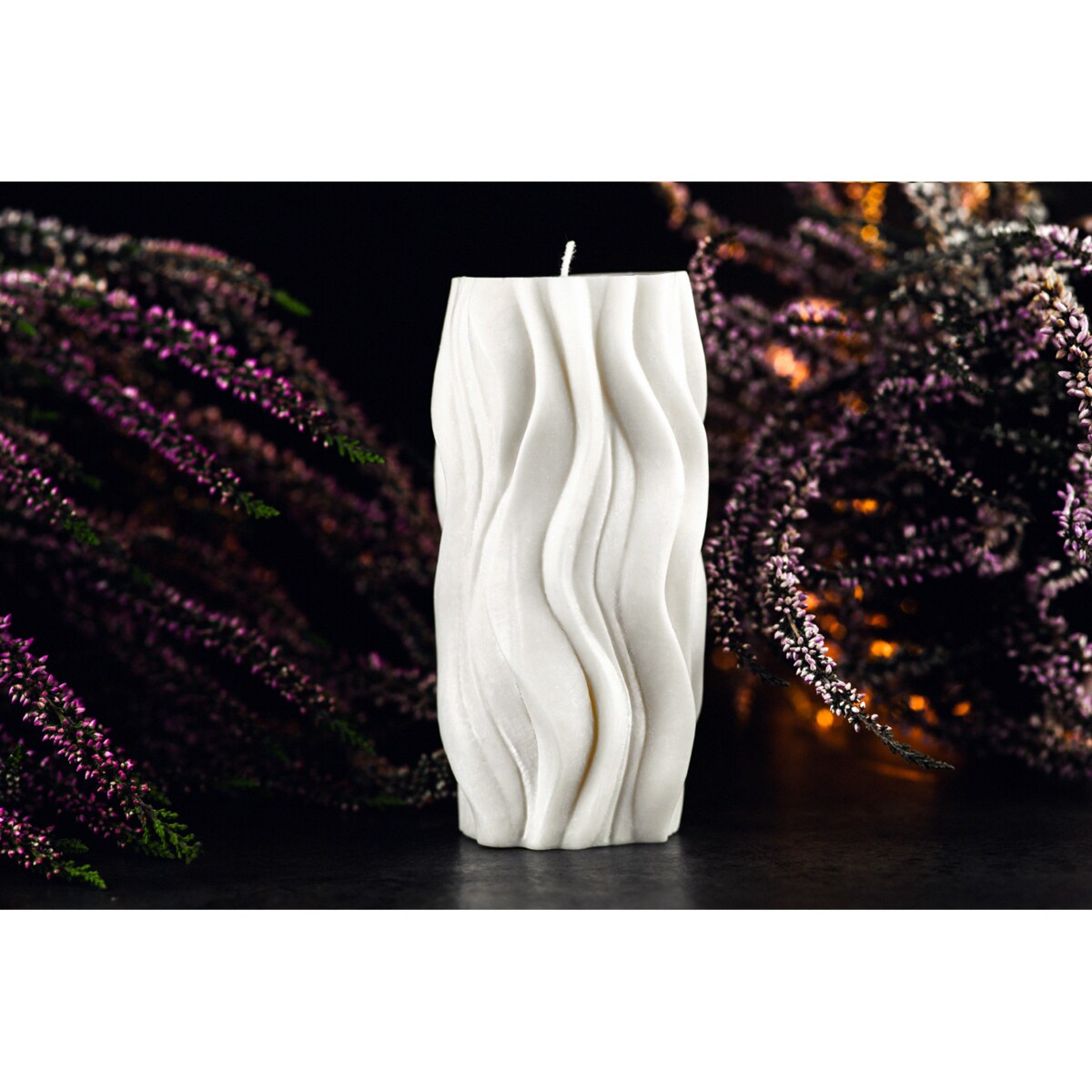 Sojowa świeczka falowana / DESERT