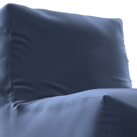 Pufa - fotel, granatowy welwet, 67 x 31 x 75 cm, Ingrid