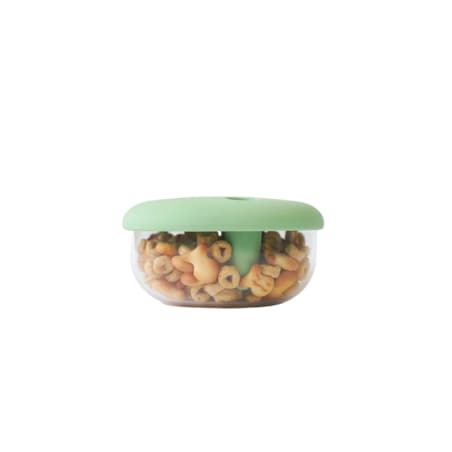 MONCHI FINGER SNACK BOWL innowacyjny pojemnik na przekąski, Mint Green