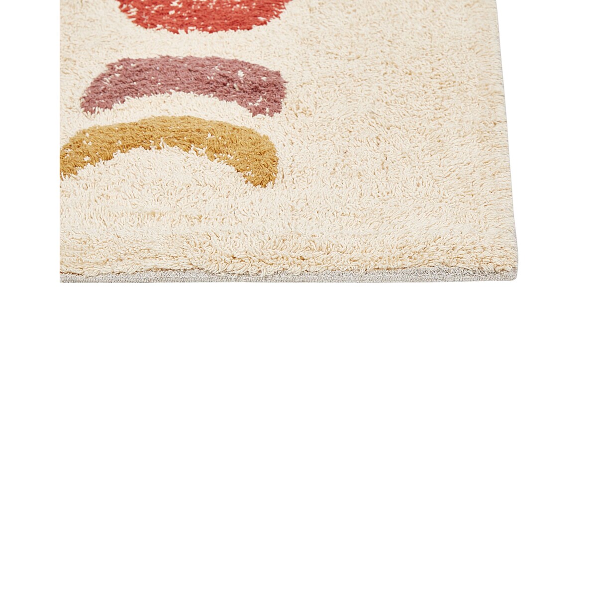 Dywanik łazienkowy bawełniany 50 x 80 cm beżowy ESME