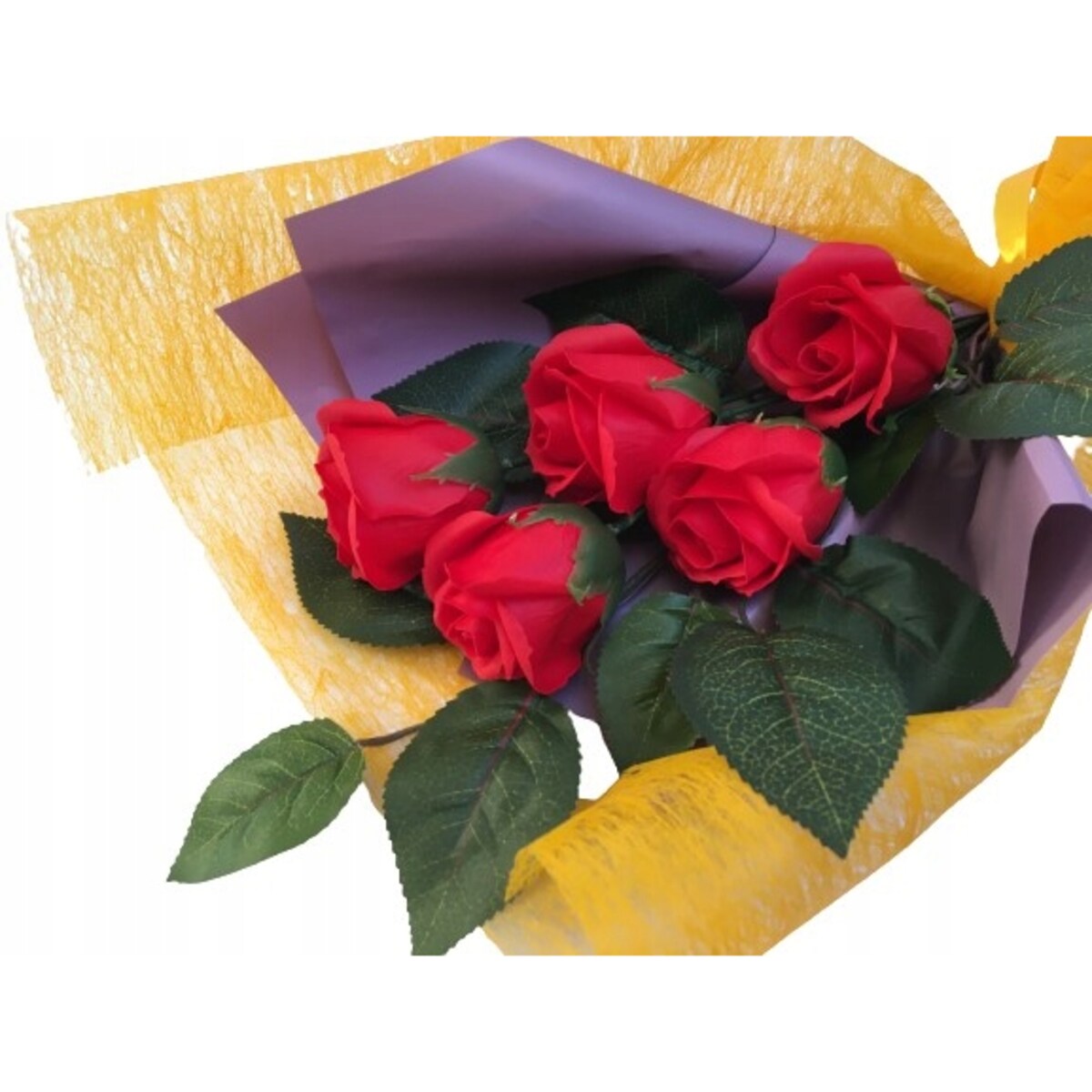 BUKIET KWIATY MYDLANE na prezent urodziny imieniny