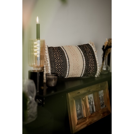 Poduszka ozdobna z metaliczną nitką MIRAGE, 30 x 50 cm