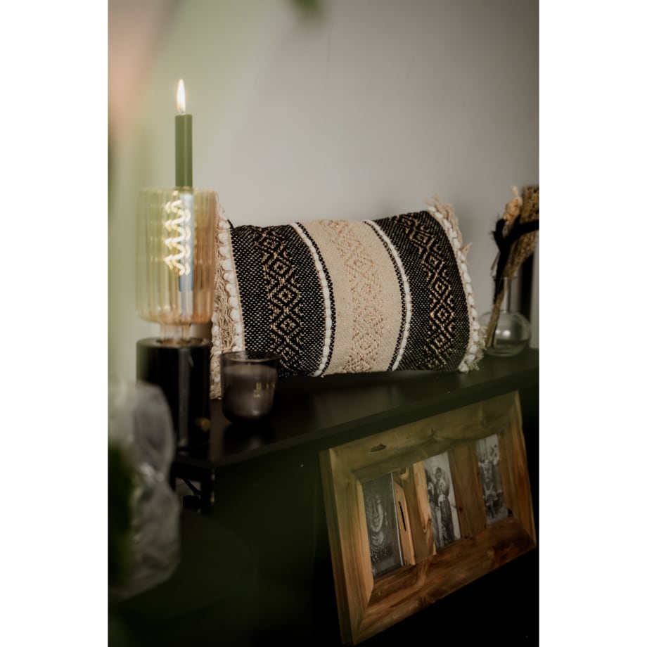 Poduszka ozdobna z metaliczną nitką MIRAGE, 30 x 50 cm