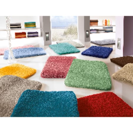 Kleine Wolke Relax Dywanik łazienkowy pomarańczowy 100 cm okrągły