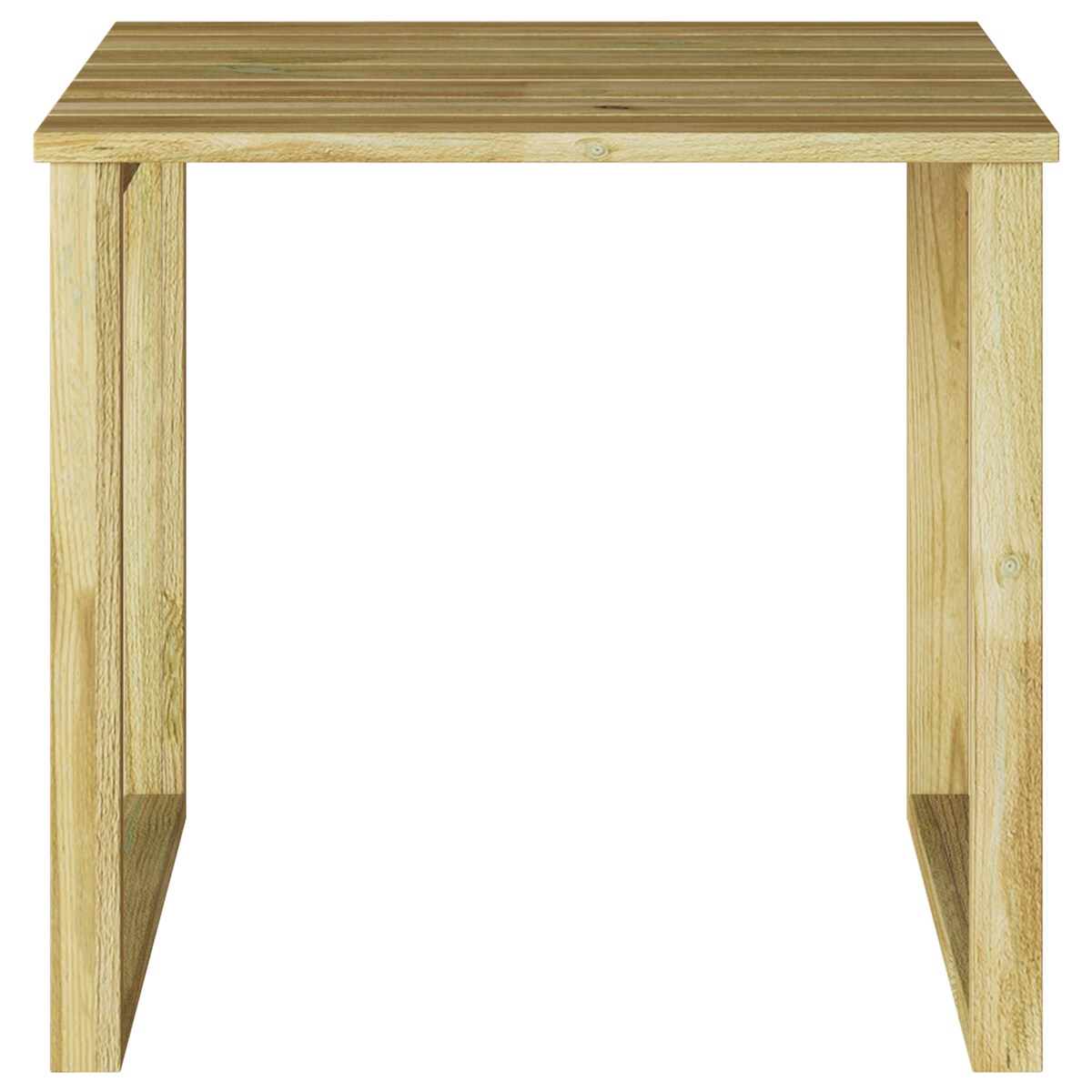 vidaXL Stół leżankowy 50,5x50,5x46 cm z impregnowanego drewna sosnowego