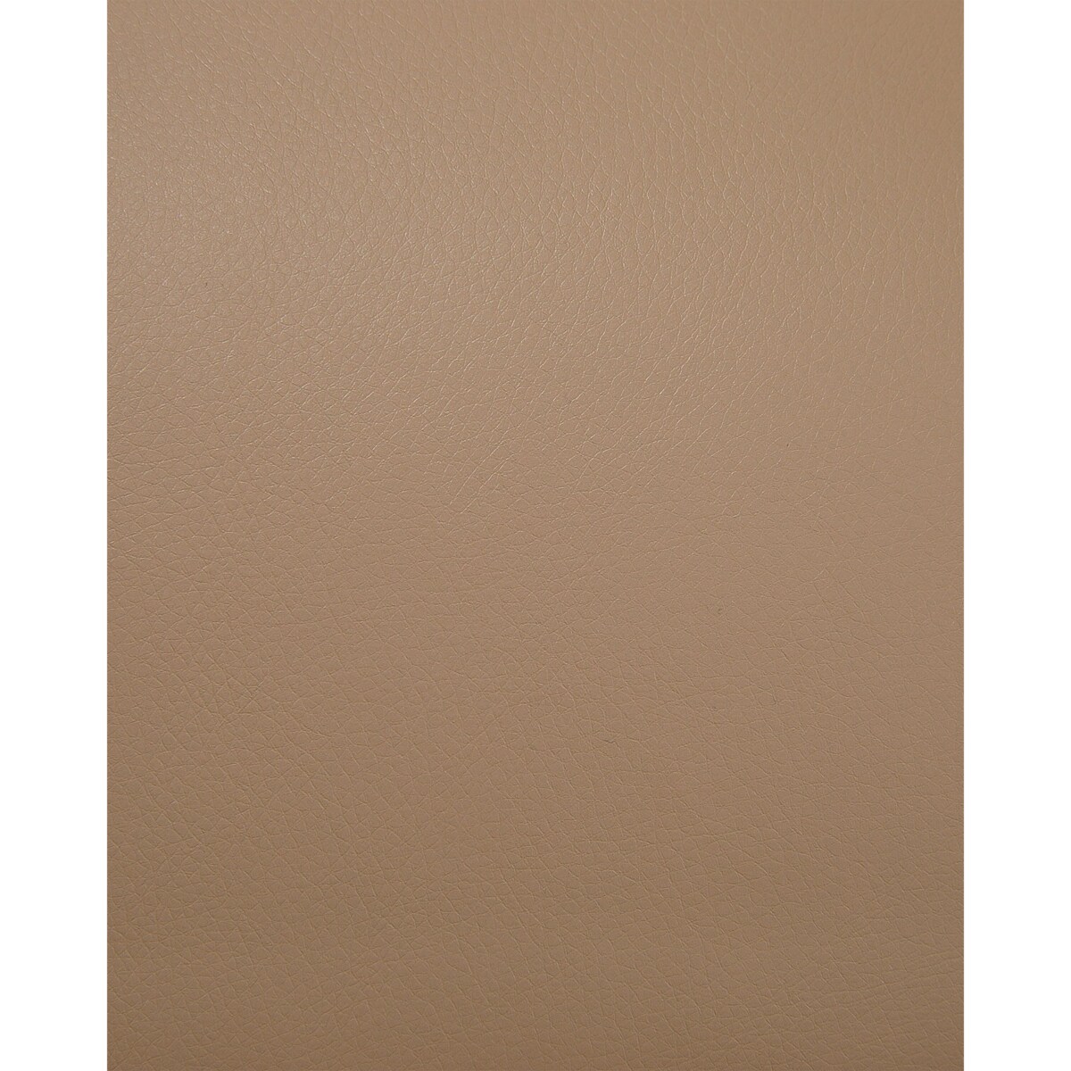 Fotel do masażu podgrzewany z podnóżkiem ekoskóra beżowy FORCE