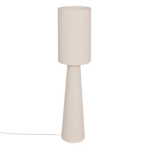 Lampa podłogowa BOUCLE, Ø 28 x 124 cm, biała