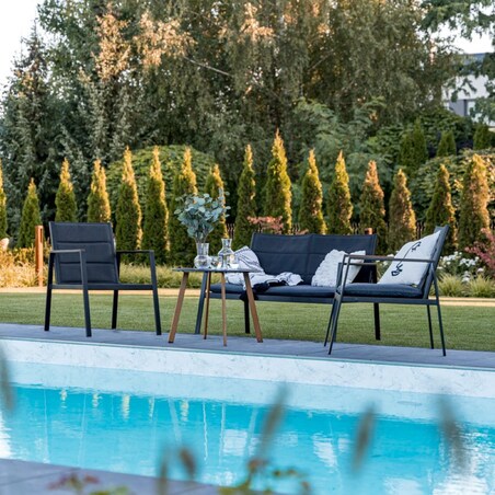 ZESTAW MEBLI OGRODOWYCH ABER DLA 4 OSÓB