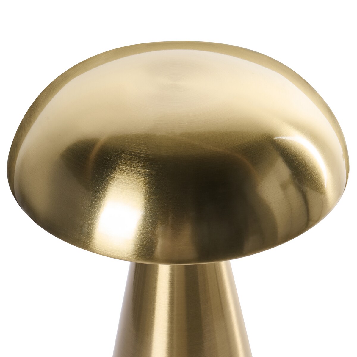 Zestaw 2 bezprzewodowych lamp stołowych LED KULFO Ze ściemniaczem Metal Złoty