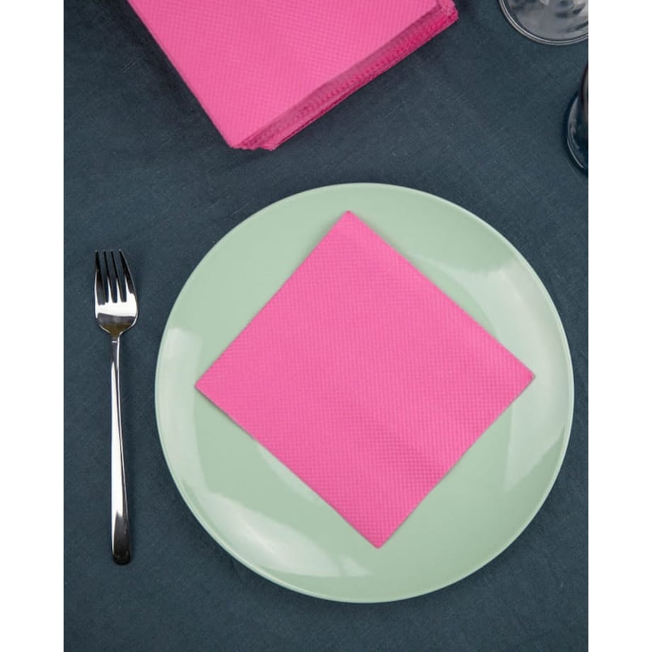 Serwetki papierowe Renova Red Label różowe 70 szt