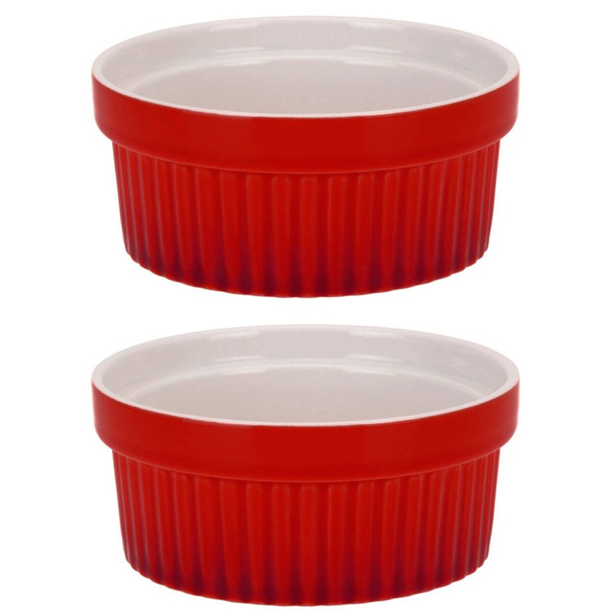 Kolorowe ceramiczne miseczki, kokilki wielofunkcyjne 260 ml - 2szt.