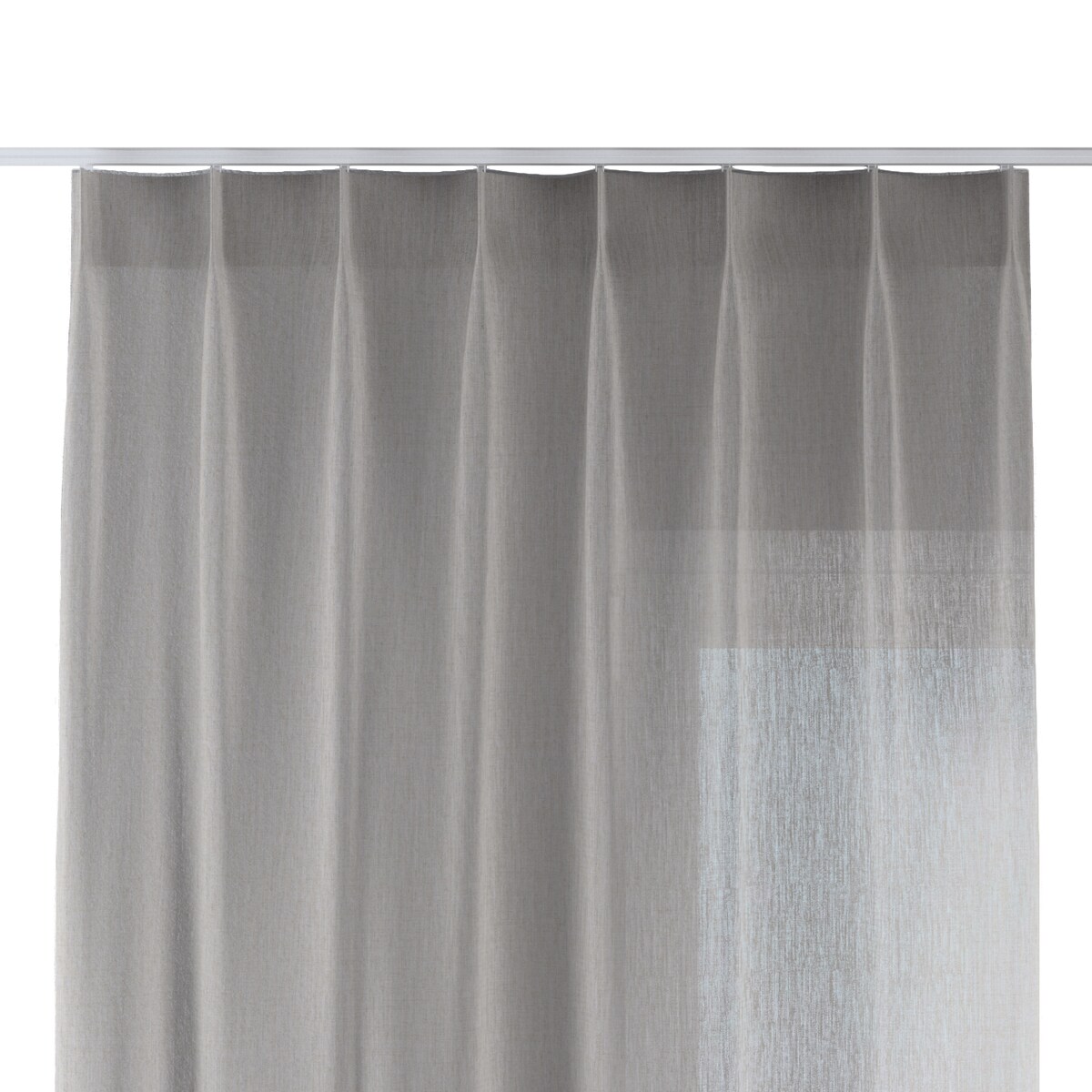 Zasłona na haczykach flex pojedynczych 130x260 jasno beżowy