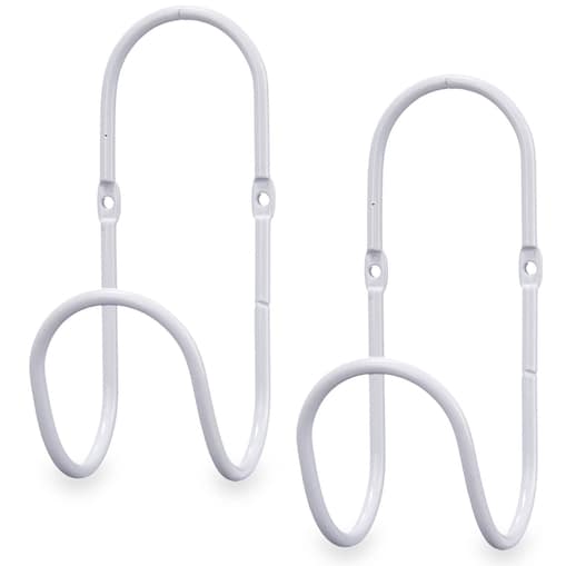 Wieszak na ręcznik, 2 sztuki, 7 x 6 x 15,5 cm