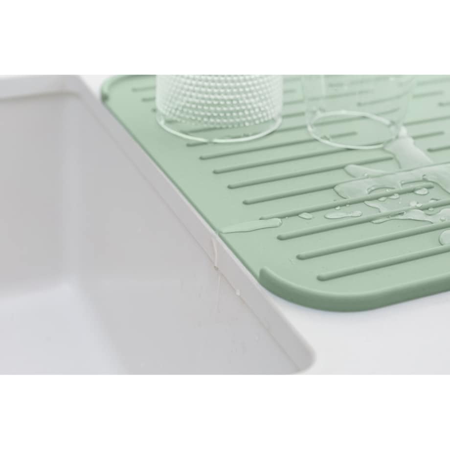 Silikonowa mata do suszenia naczyń Jade Green 203329