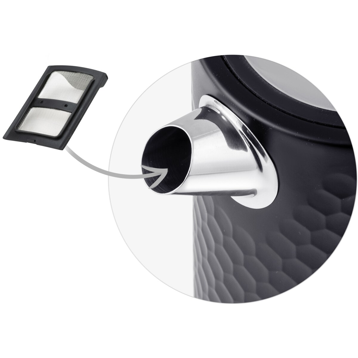 Czajnik elektryczny bezprzewodowy modny 1,7l Berdsen