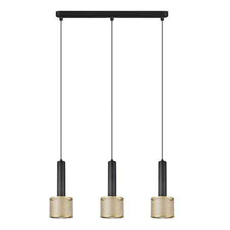 Lampa wisząca Light Prestige Amo czarny 3 x E27 1 szt.