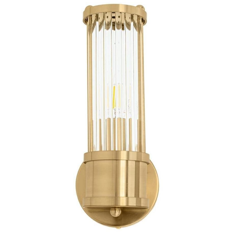 Kinkiet kryształowy Pilar MSE010400192 crystal złoty