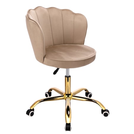 Fotel biurowy NULA obrotowy beżowy
