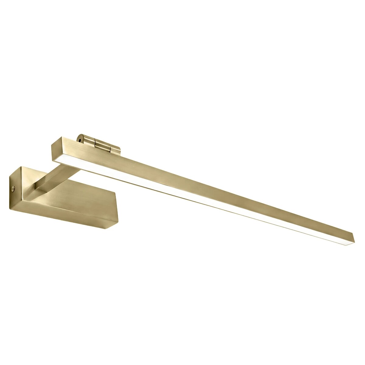 Kinkiet Swe032-1W 60Cm Led Złoty Szczotkowany, Metal, Tworzywo Sztuczne