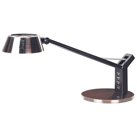Lampa biurkowa LED CHAMAELEON Ze ściemniaczem Metal Miedziany