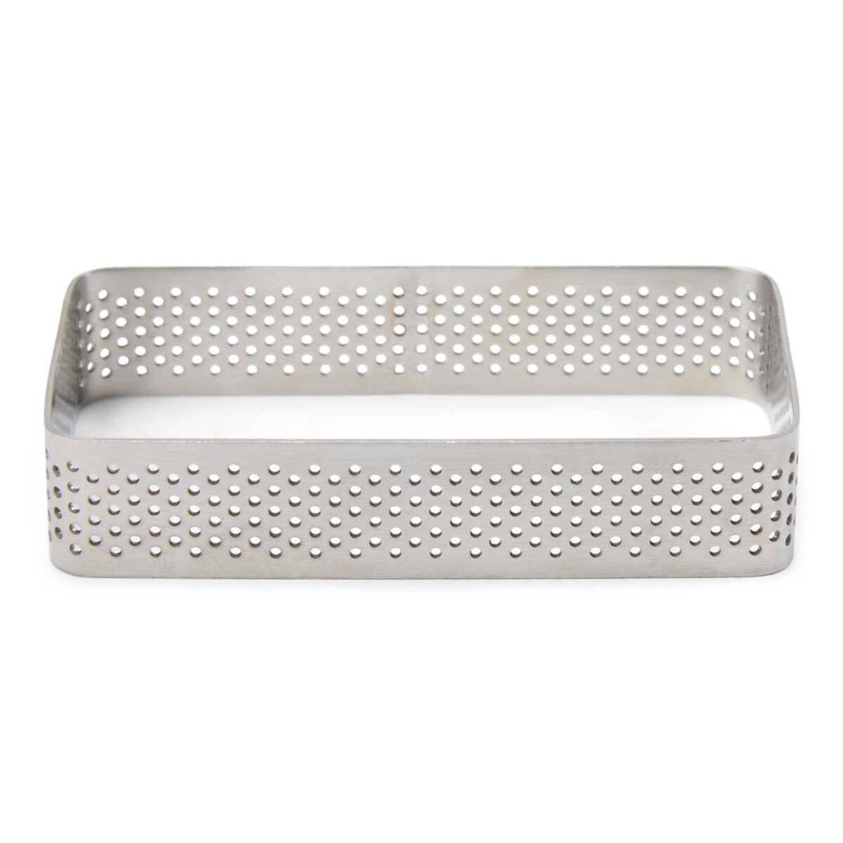 Perforowany prostokątny pierścień do wypieków 10x6cm - Patisse