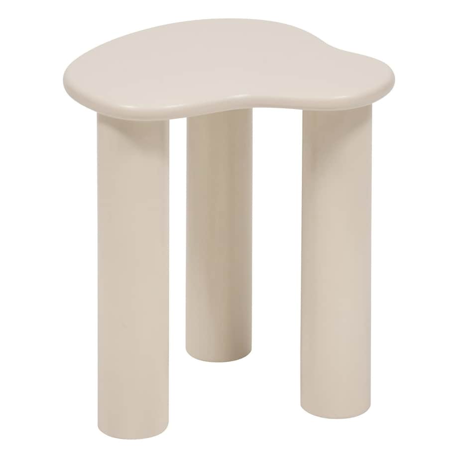 Stolik kawowy 2 szt. 50,5x45x45 cm i 40,5x35x35 cm EBIRE beżowe